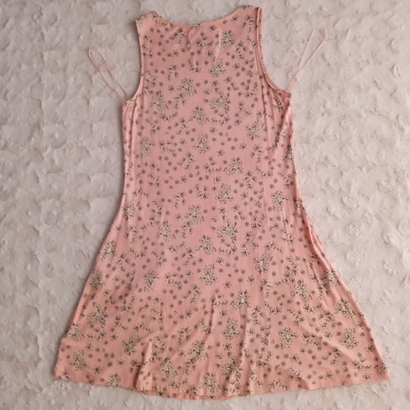 CUPIO Floral Trapeze Sun Dress Pockets - Picture 9 of 9